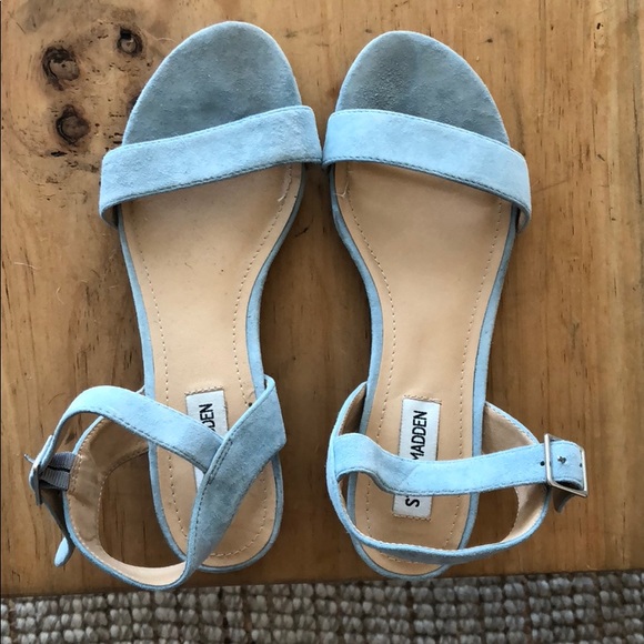 steve madden navy blue sandals